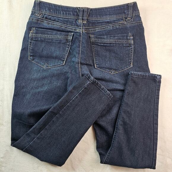 Democracy Jeans Women’s 4 Ab Technology Denim Skinny Stretch Dark Wash - Picture 8 of 11